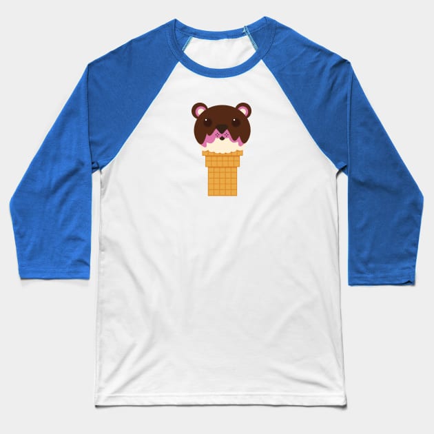 Cubby Cone Baseball T-Shirt by Ambrosia Salad
